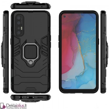 Sustiprintas dėklas 4in1 - juodas (Oppo Reno3 Pro) Sustiprintas dėklas 4in1 - juodas (Oppo Reno3 Pro)